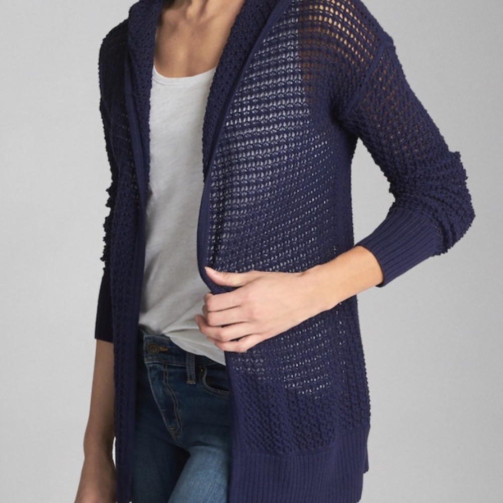 Navy Blue Cardigan